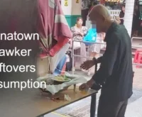 Chinatown Hawker Leftovers Consumption