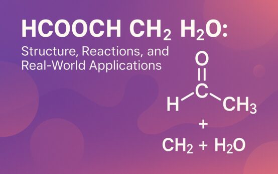 Hcooch Ch2 H2O: Essential Insights Into Its Structure